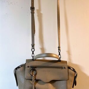 Rebecca Minkoff Beige Leather Crossbody Bag